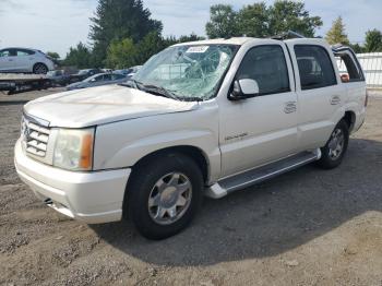  Salvage Cadillac Escalade