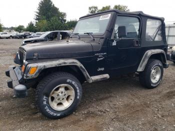  Salvage Jeep Wrangler