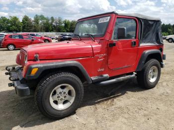  Salvage Jeep Wrangler