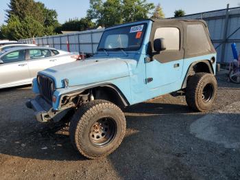  Salvage Jeep Wrangler