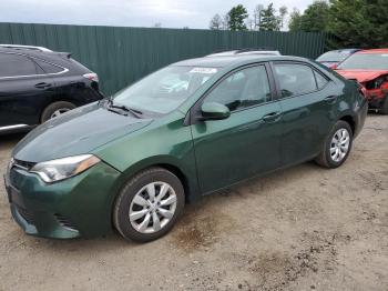  Salvage Toyota Corolla