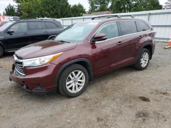  Salvage Toyota Highlander