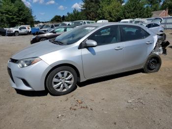  Salvage Toyota Corolla