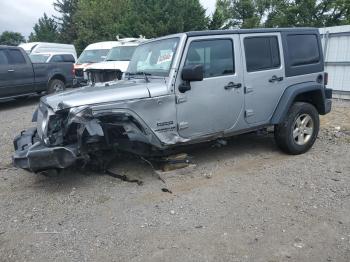  Salvage Jeep Wrangler