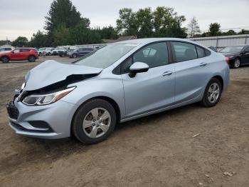  Salvage Chevrolet Cruze