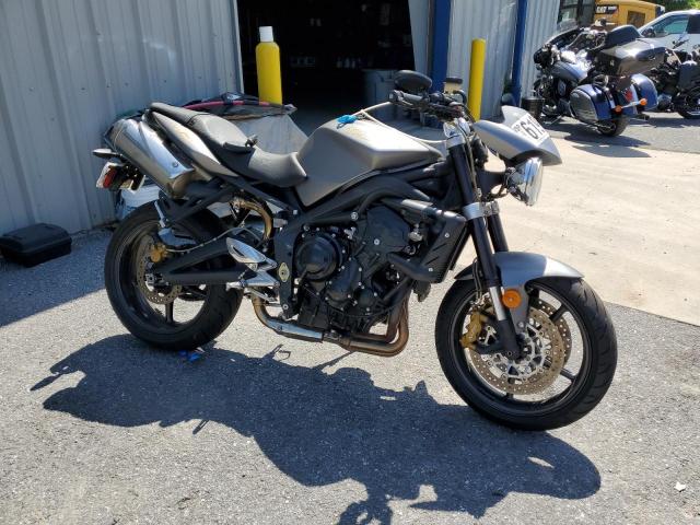 Salvage Triumph Motorcycle Street