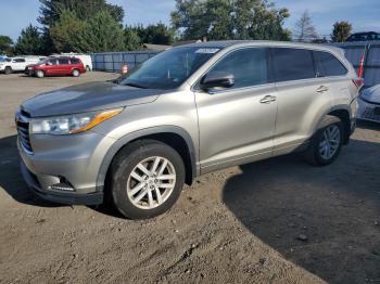  Salvage Toyota Highlander