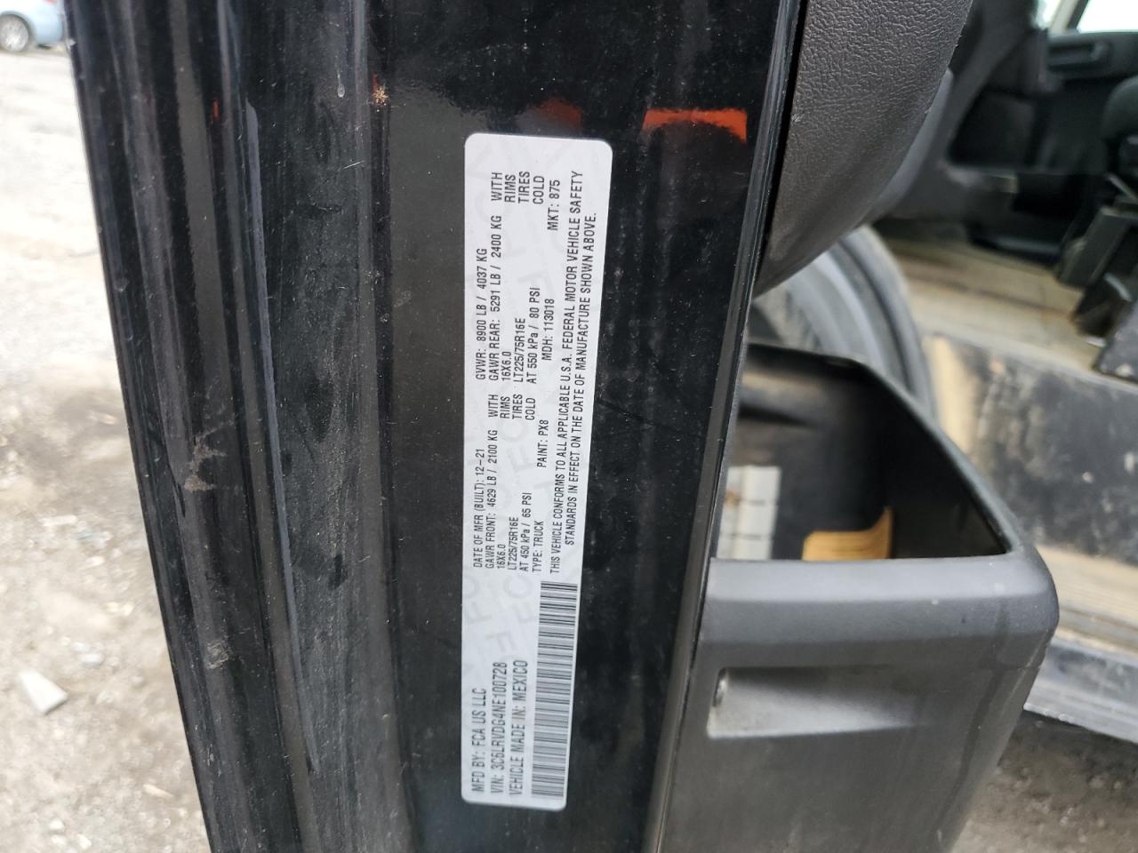 Ram Promaster 2500 High Image 8