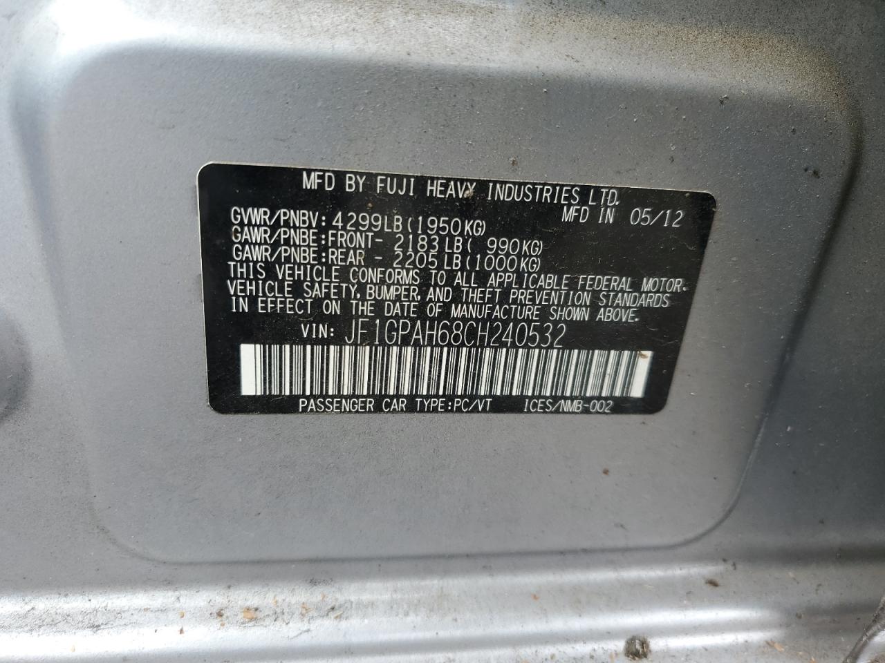 Subaru Impreza Limited Image 8