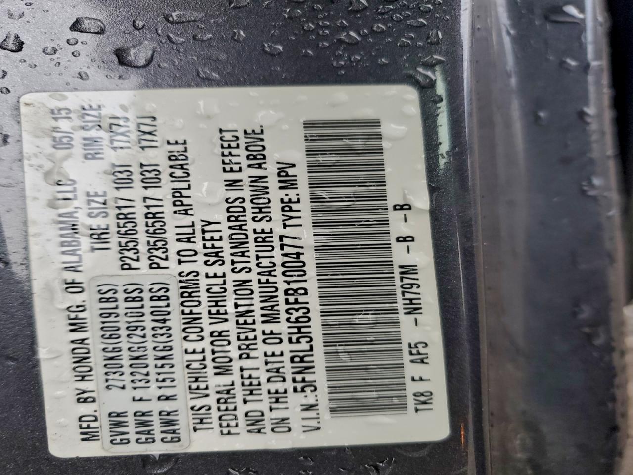 Honda Odyssey Exl Image 9