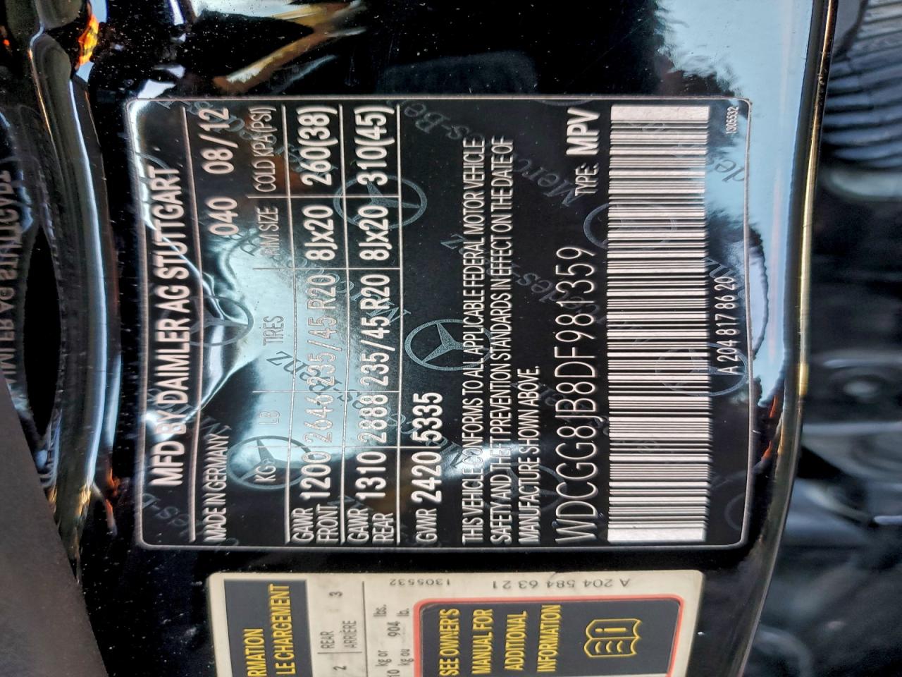 Mercedes-Benz GLK 350 4matic Image 6