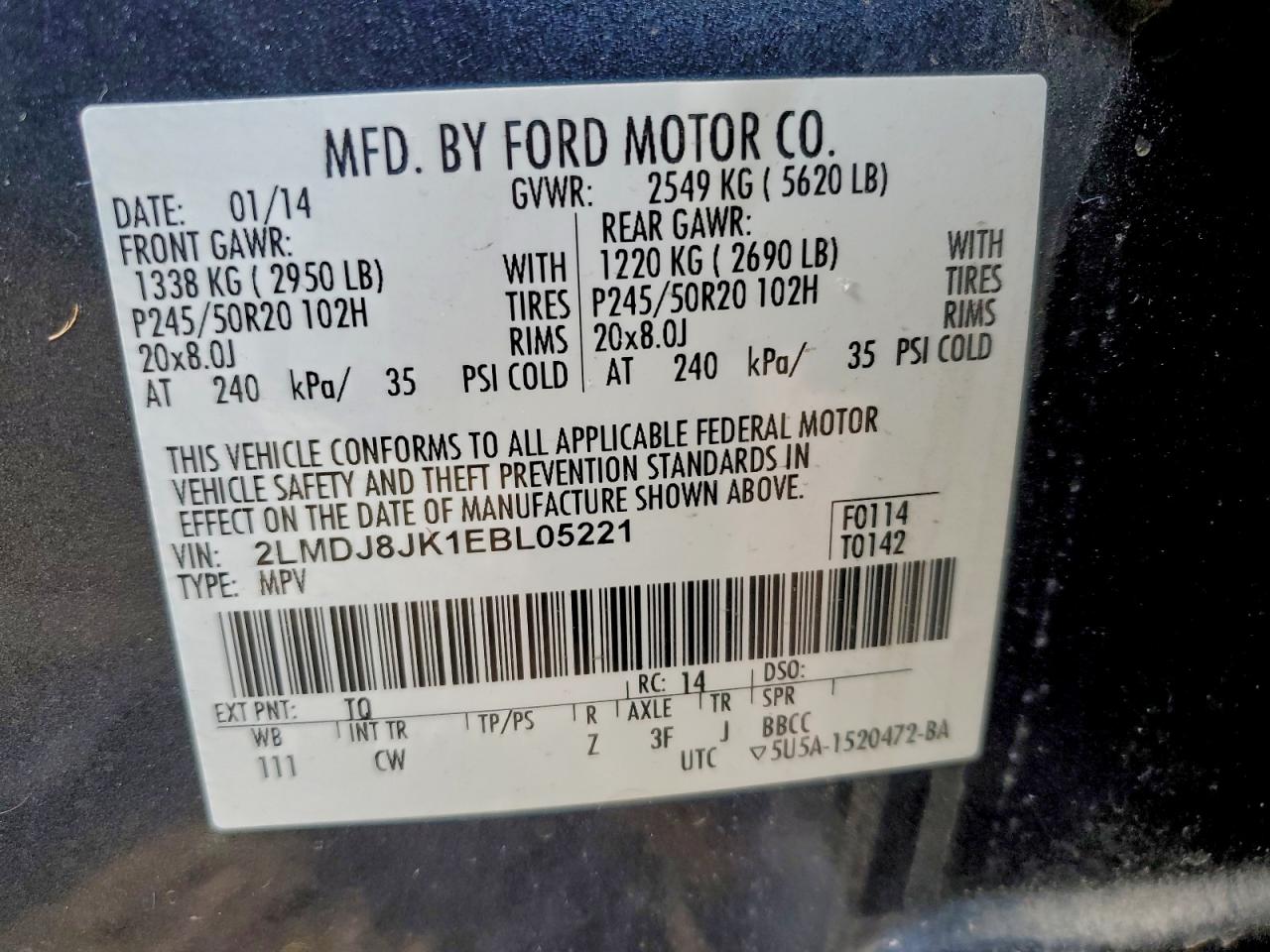 Lincoln MKX Image 11