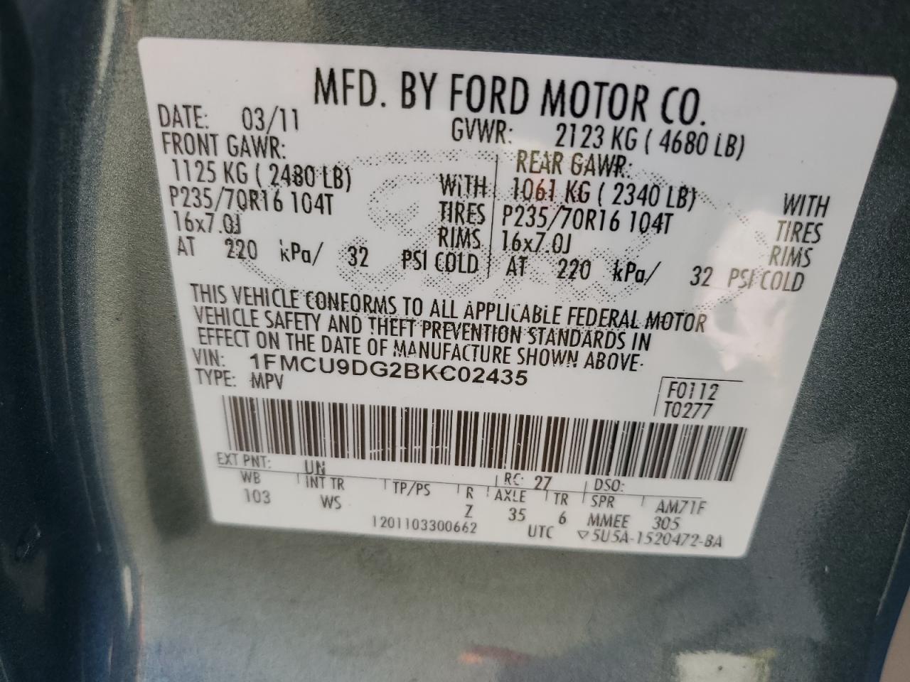 Ford Escape Xlt Image 12