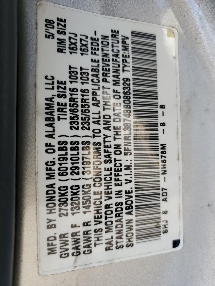 Honda Odyssey Exl Image 13