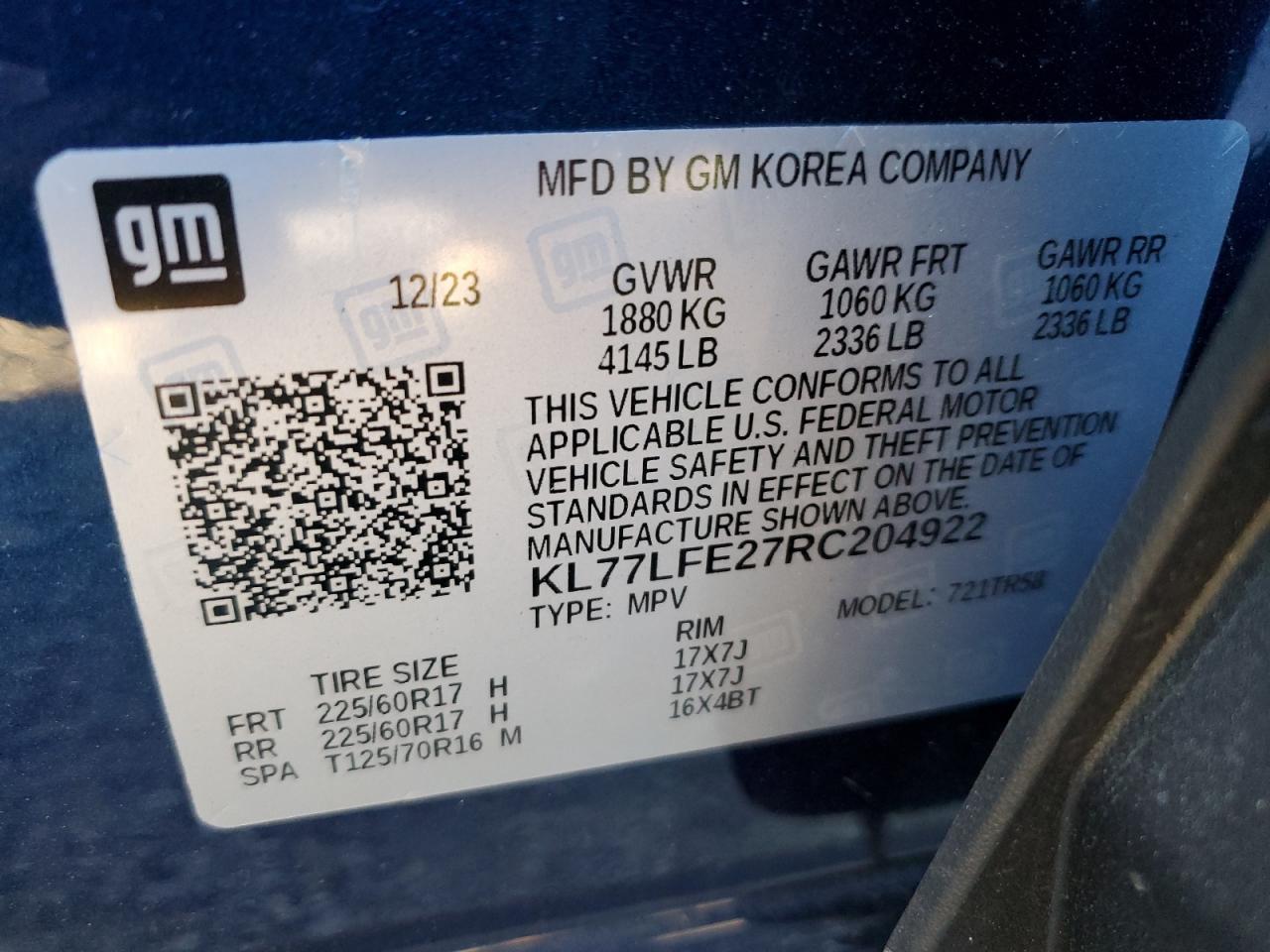 Chevrolet Trax Ls Image 11