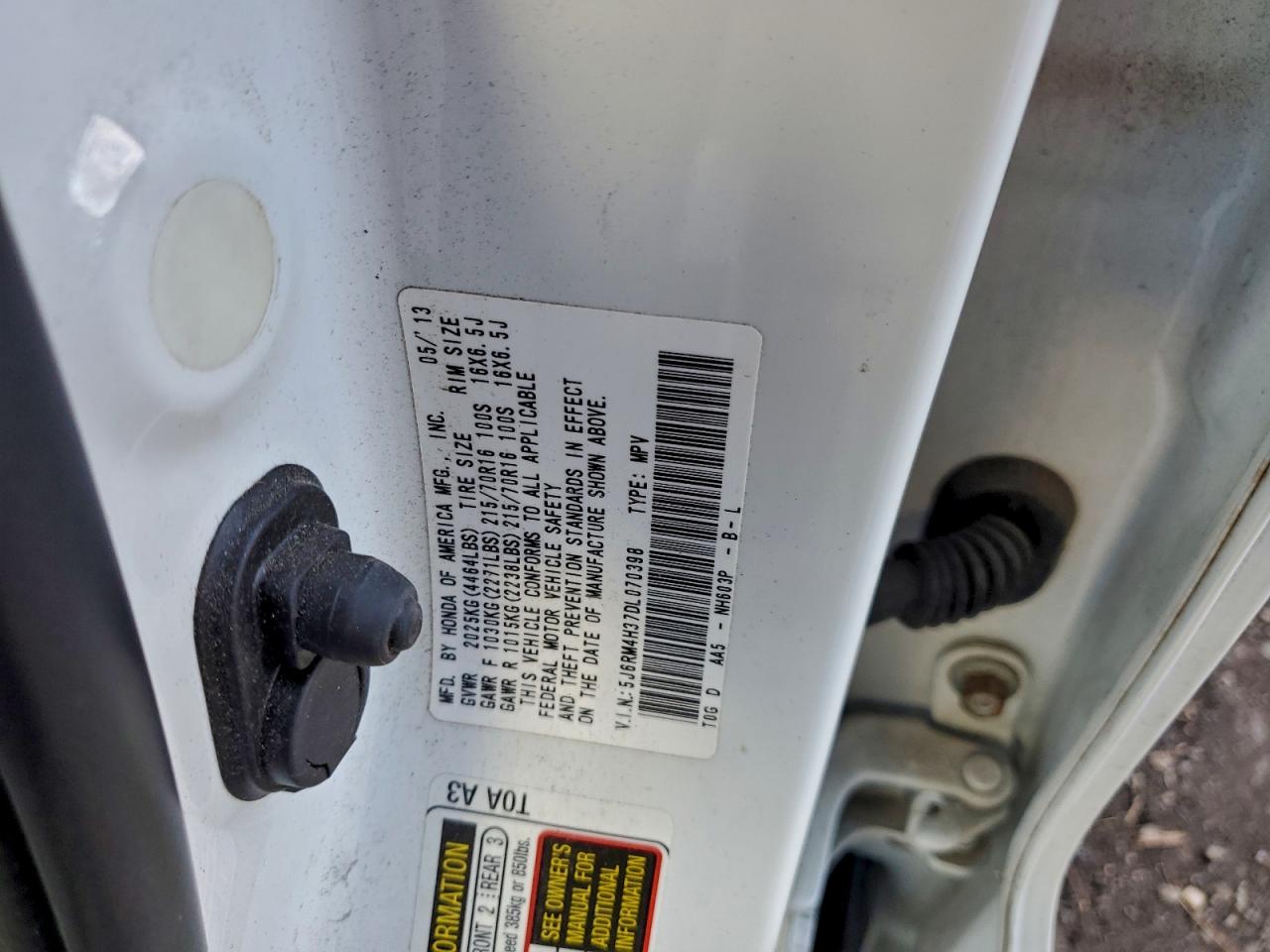 Honda Crv Lx Image 13