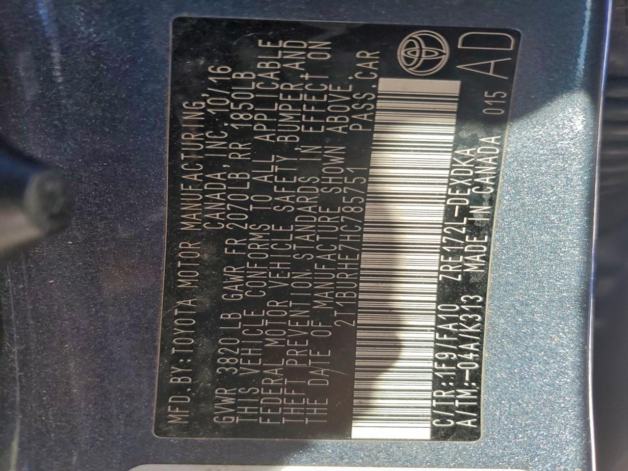 Toyota Corolla L Image 4