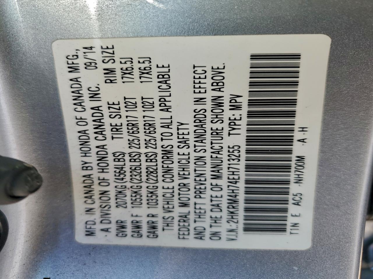 Honda Crv Exl Image 6