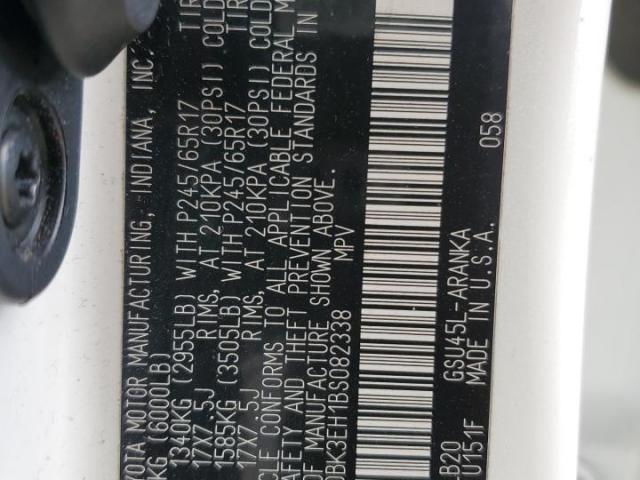 Toyota Highlander Base Image 11