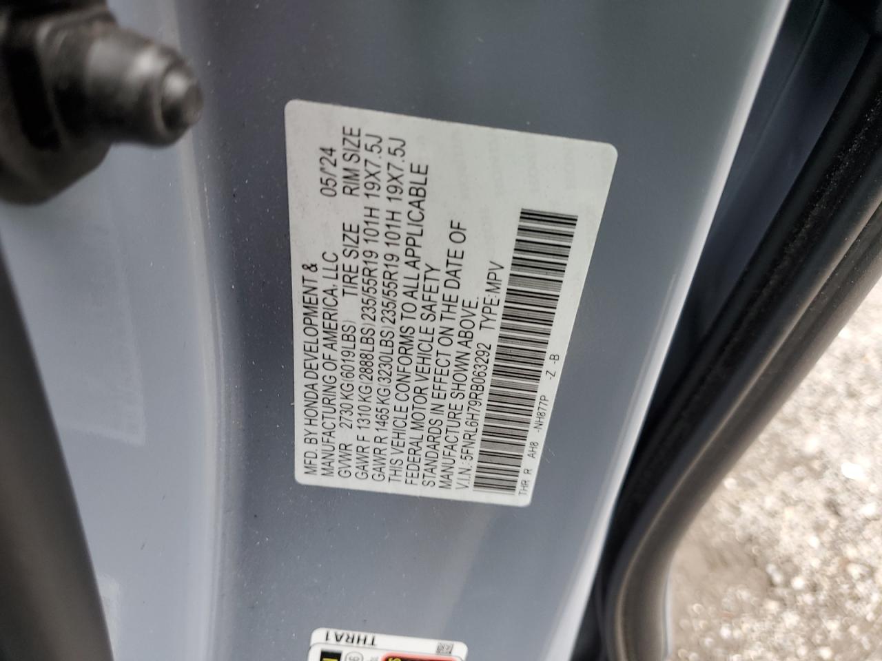 Honda Odyssey Sport Image 12