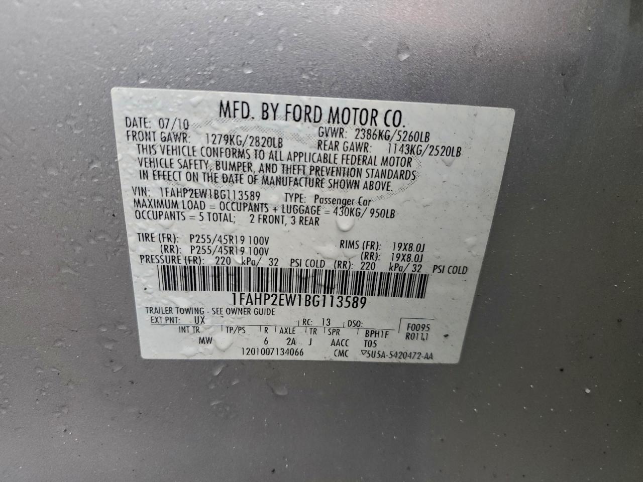 Ford Taurus Sel Image 6