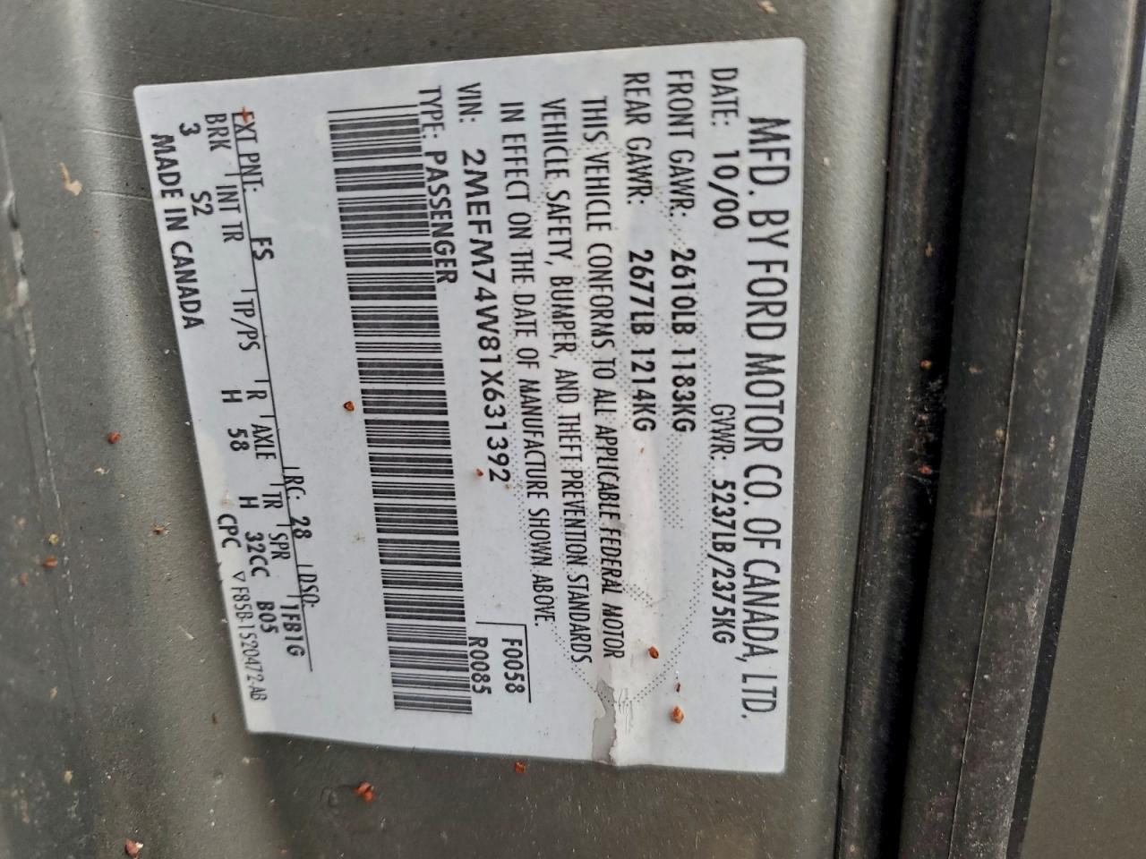 Mercury Grmarquis Gs Image 10