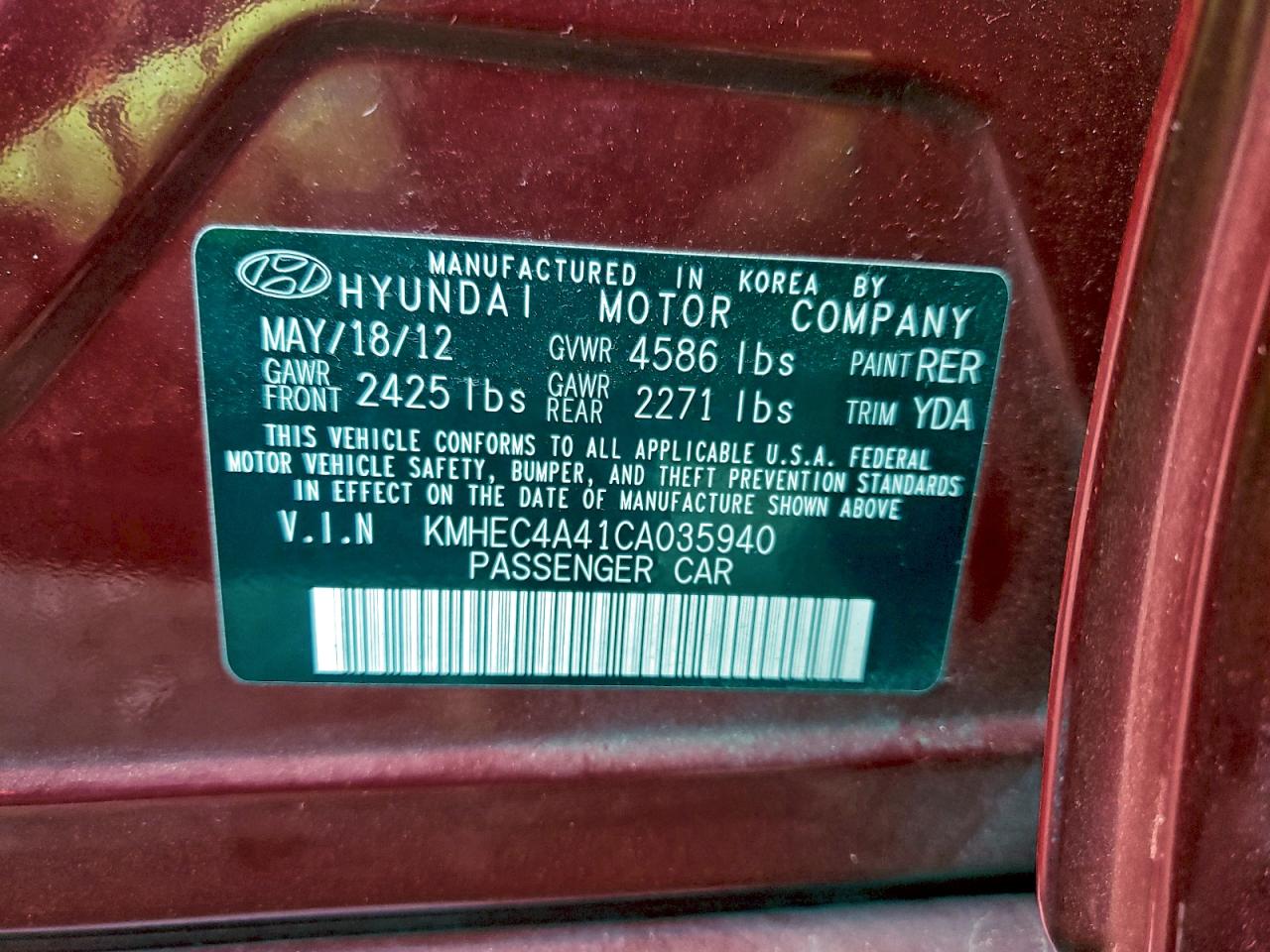 Hyundai SONATA Hybrid Image 8