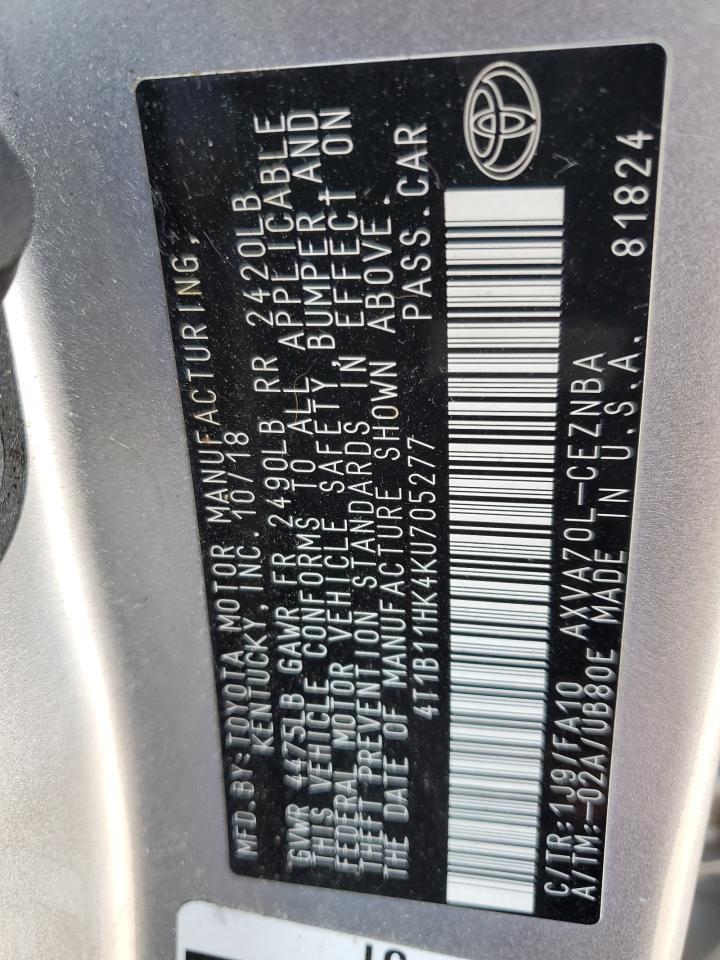 Toyota Camry L Image 9