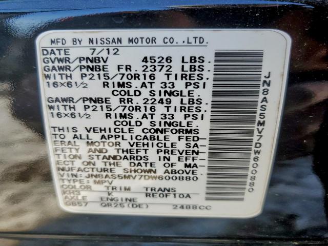 Nissan Rogue S Image 12