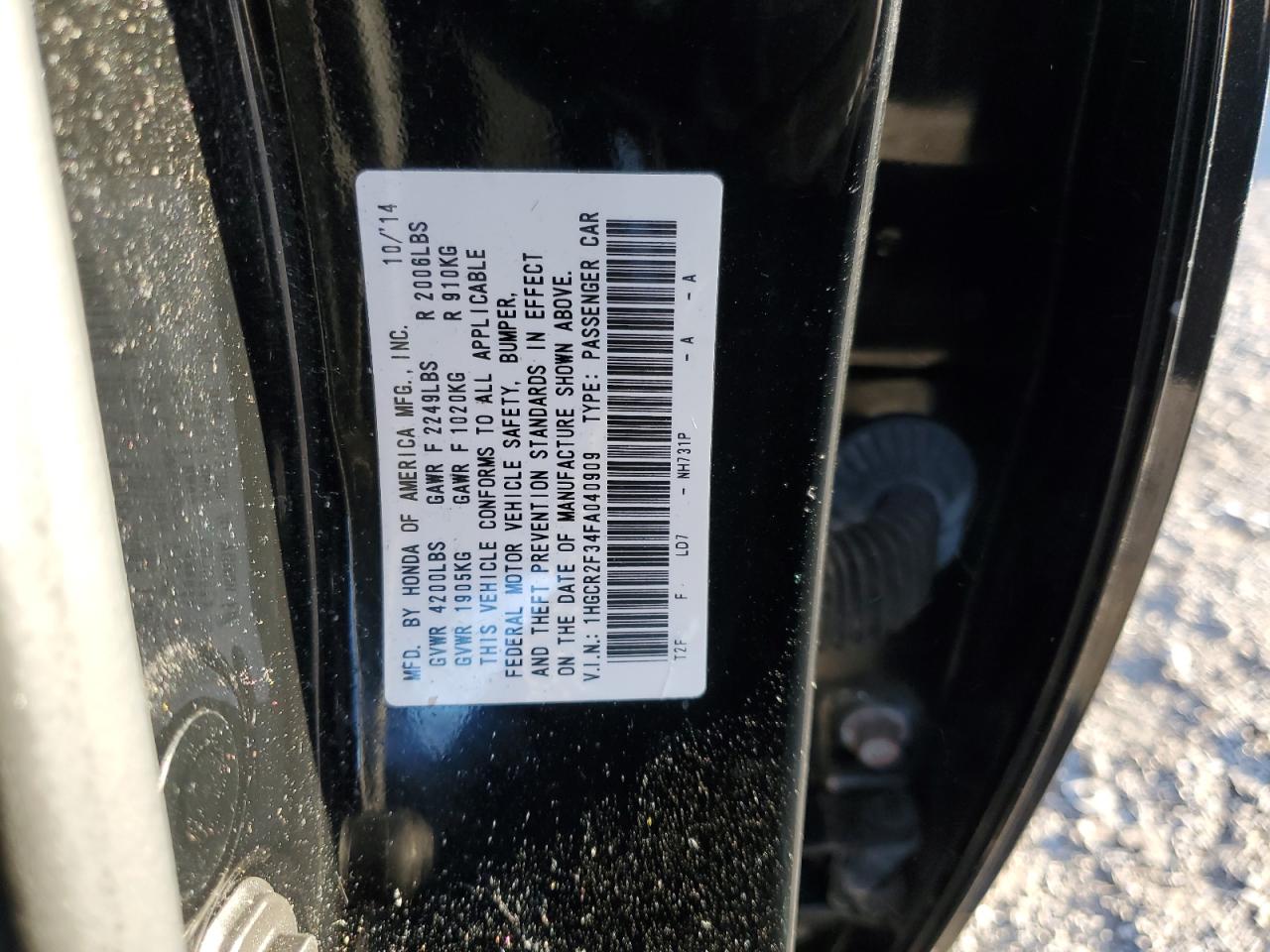 Honda Accord Lx Image 10