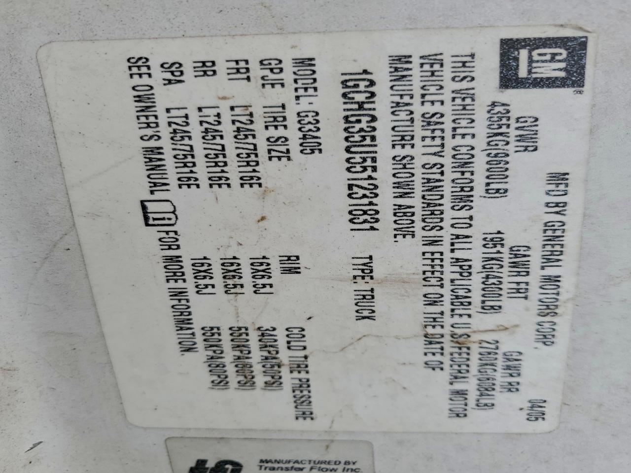 Chevrolet Express Image 10