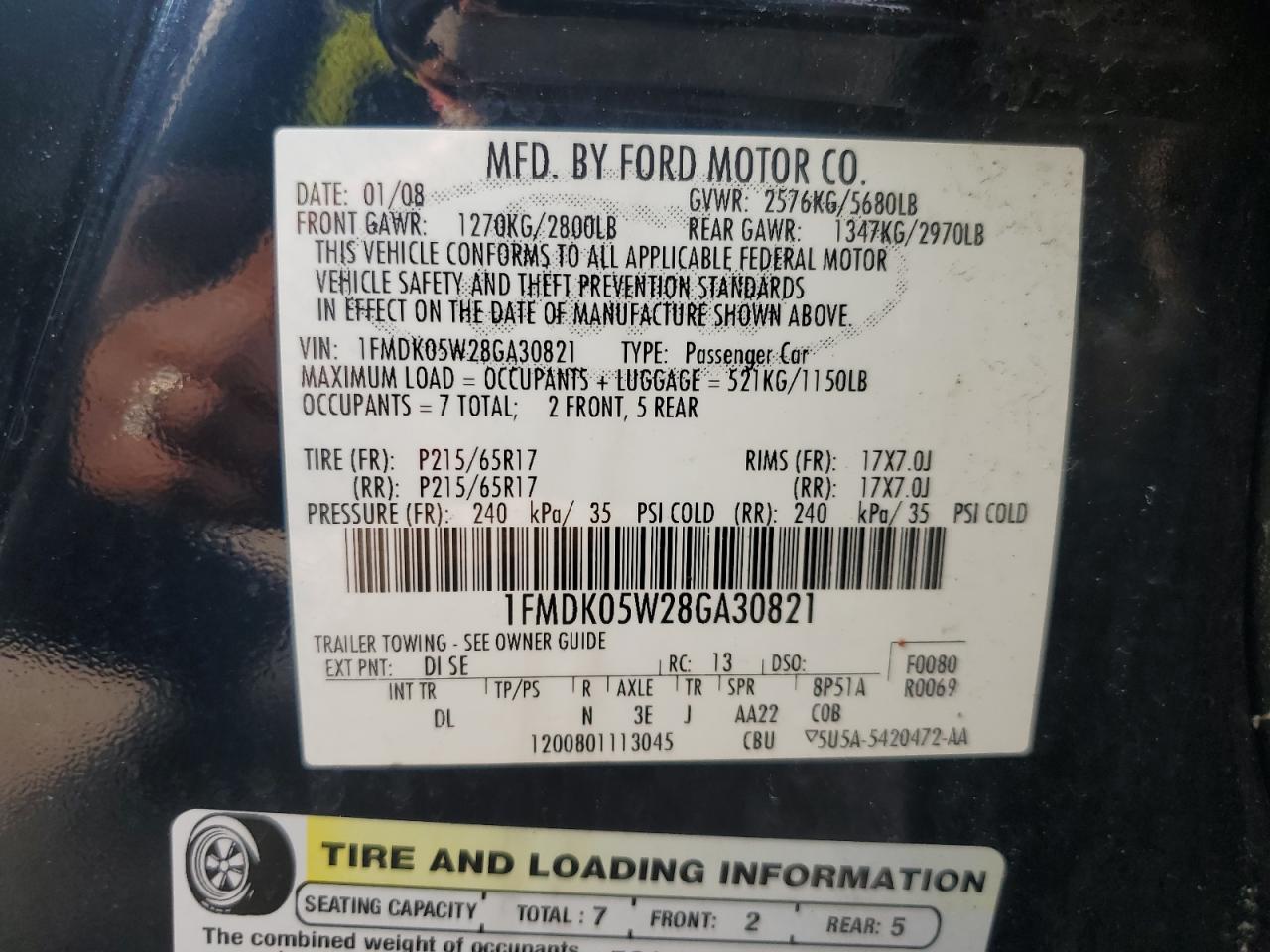 Ford Taurus Sel Image 10