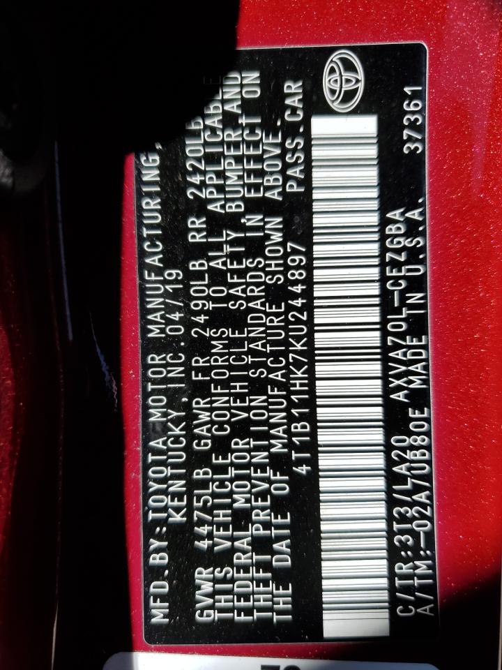 Toyota Camry L Image 7