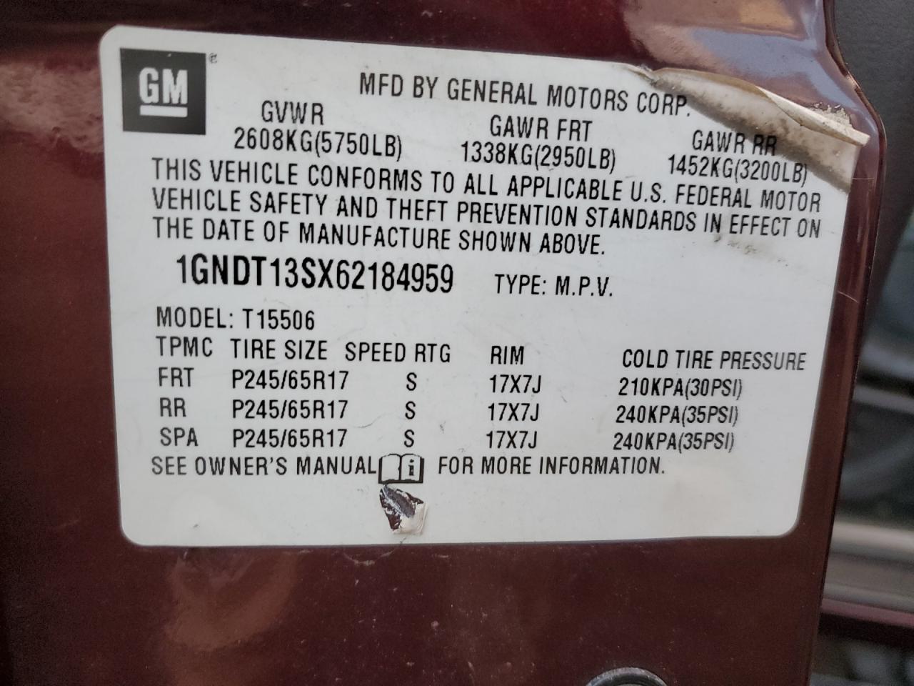 Chevrolet Trailblazer Ls Image 10