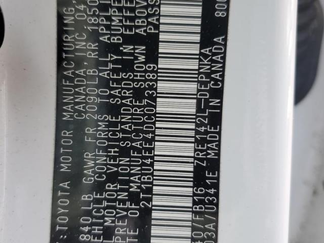 Toyota Corolla Base Image 10