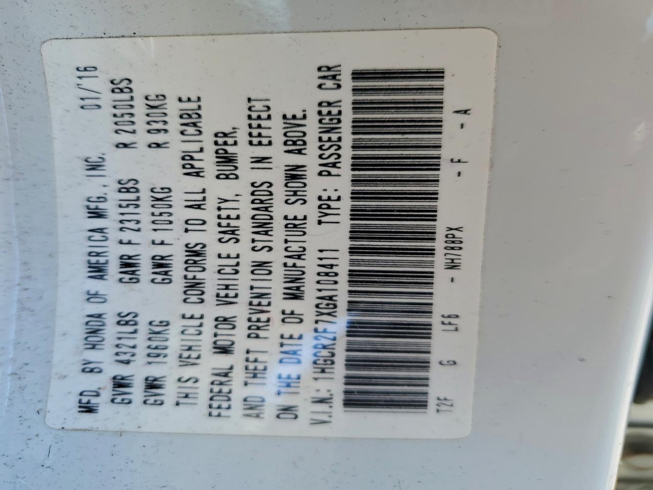 Honda Accord Ex Image 11