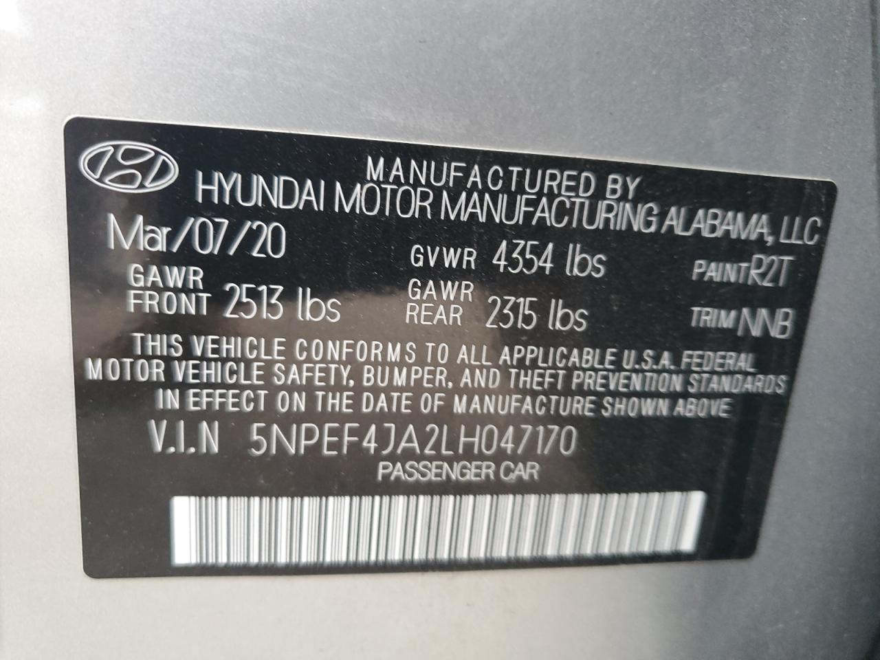 Hyundai SONATA Sel Image 6