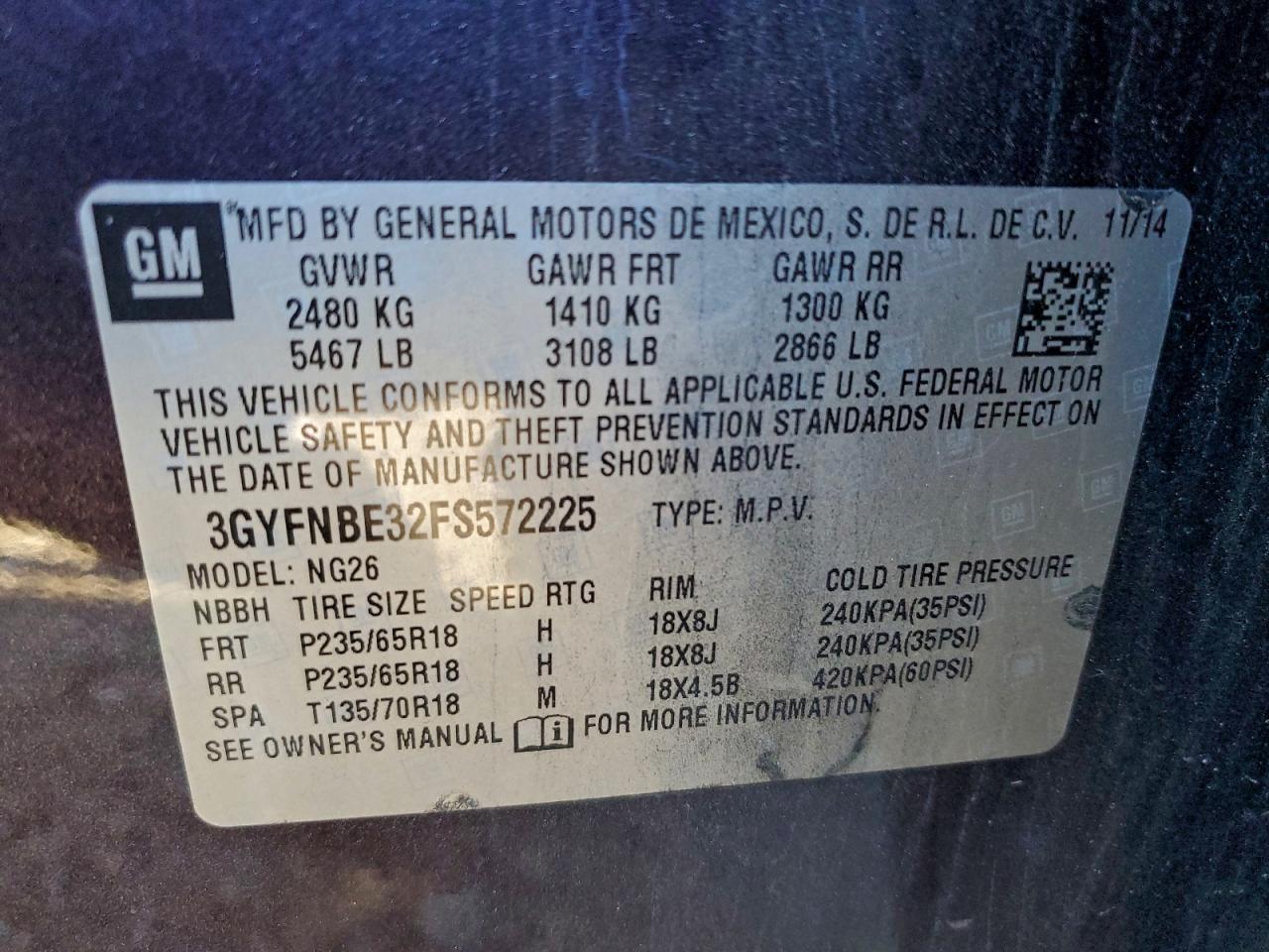 Cadillac SRX Luxury Collection Image 12