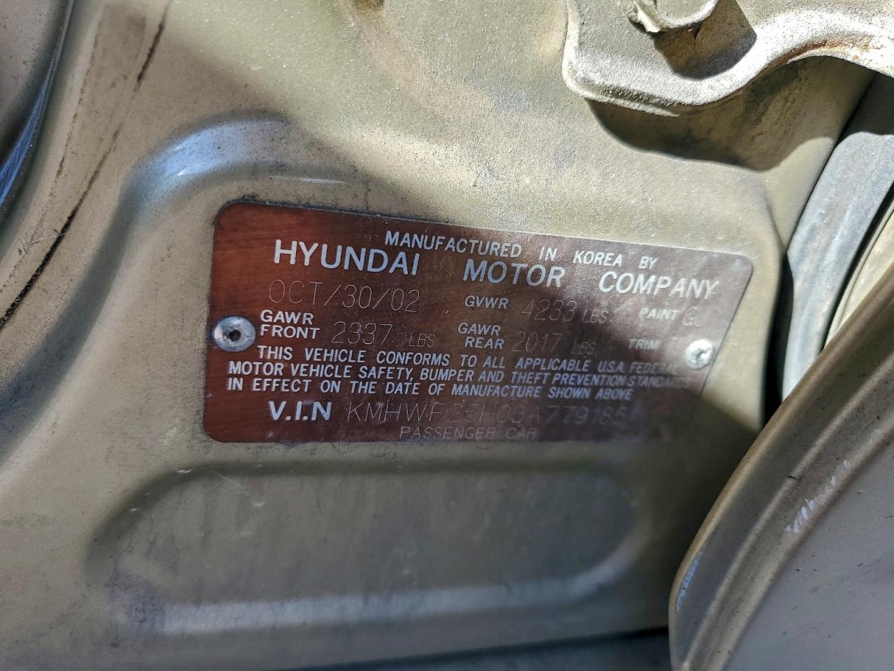 Hyundai SONATA Gl Image 12