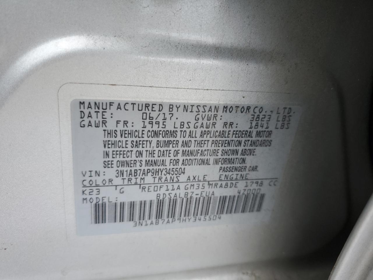 Nissan Sentra S Image 4