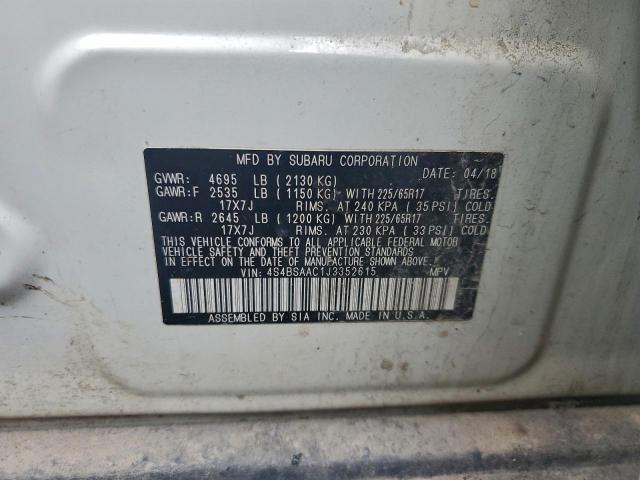 Subaru Outback 2.5i Image 8