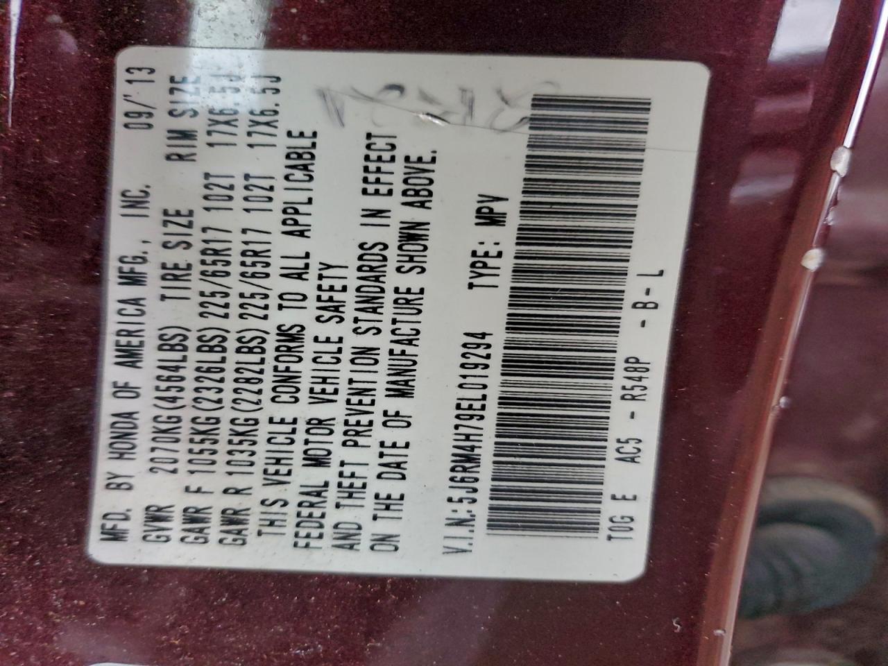 Honda Crv Exl Image 6