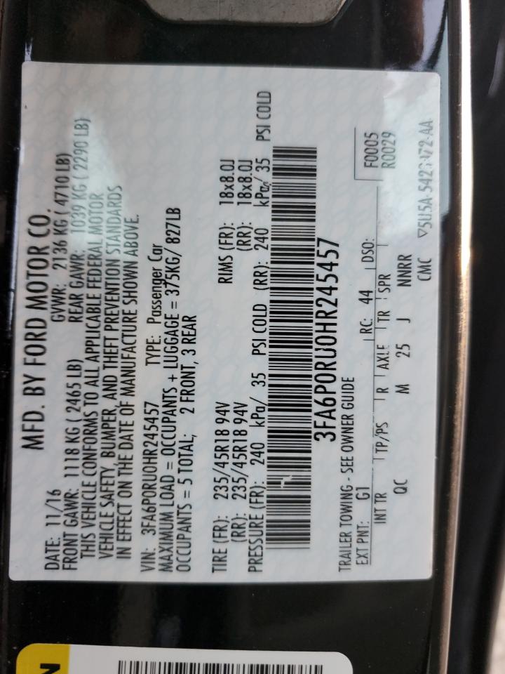 Ford Fusion Titanium Hev Image 11