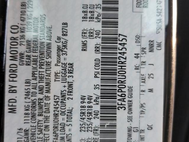 Ford Fusion Titanium Hev Image 11