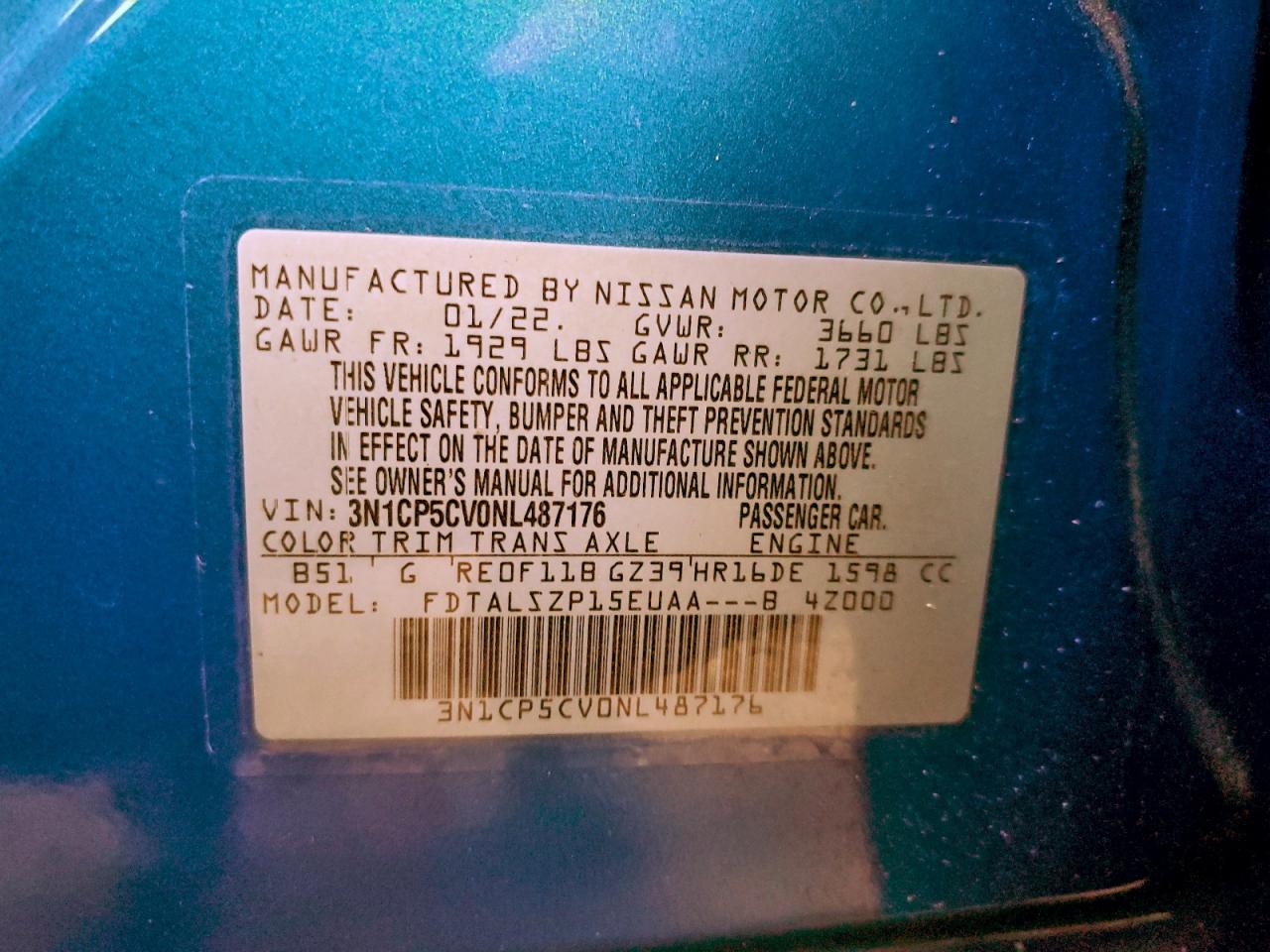 Nissan Kicks Sv Image 8