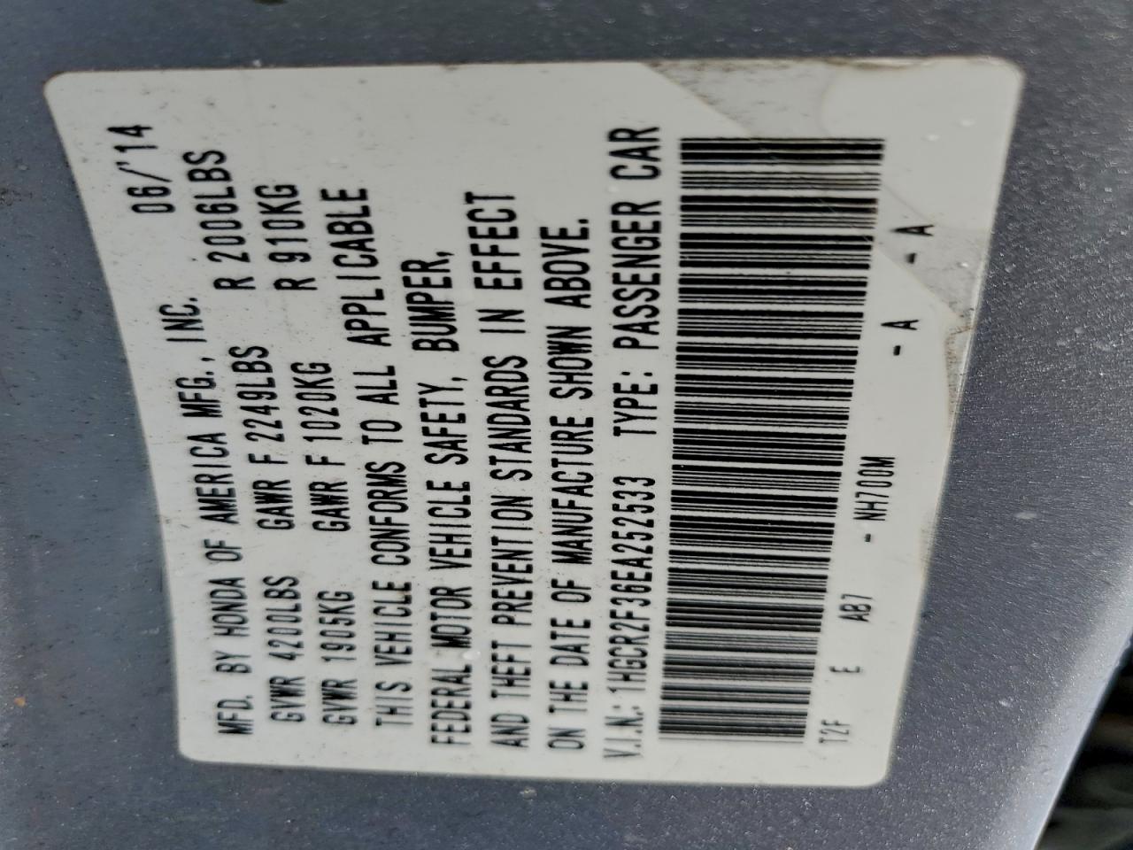 Honda Accord Lx Image 7