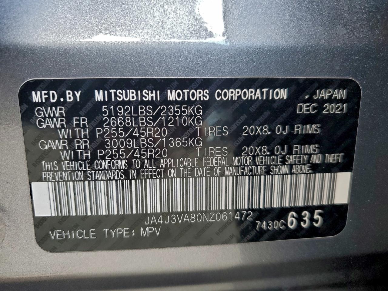 Mitsubishi Outlander Sel Image 12