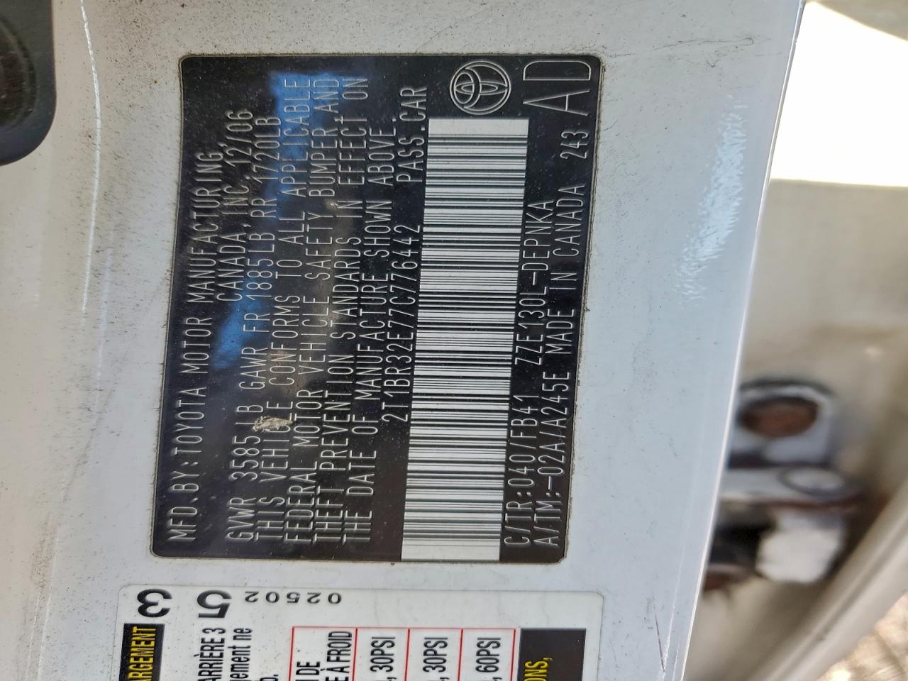 Toyota Corolla Ce Image 5