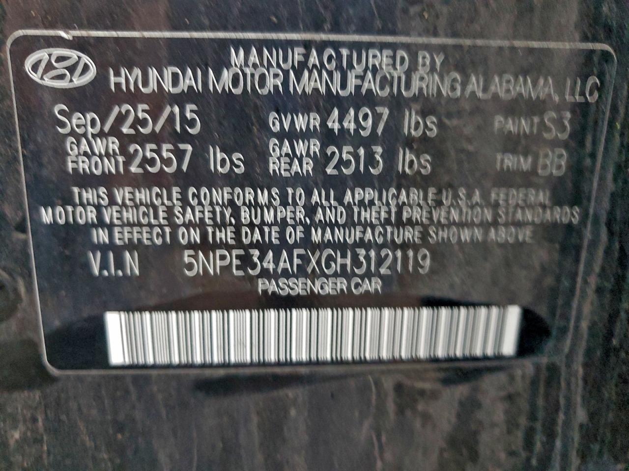 Hyundai SONATA Sport Image 5