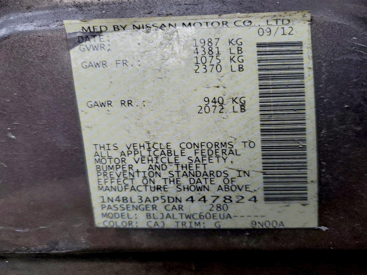 Nissan Altima 3.5s Image 9